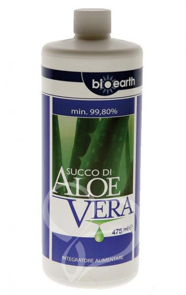 BIOEARTH - PURO SUCCO DI ALOE (99,80%) - 475 ml