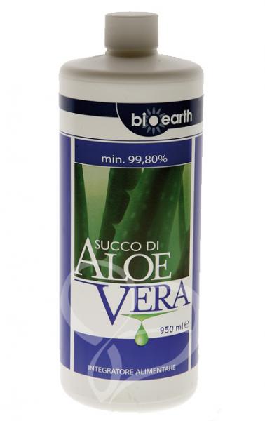 BIOEARTH - PURO SUCCO DI ALOE (99,80%) - 950 ml