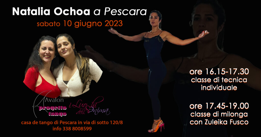 Natalia Ochoa a Pescara | 10 giugno 2023