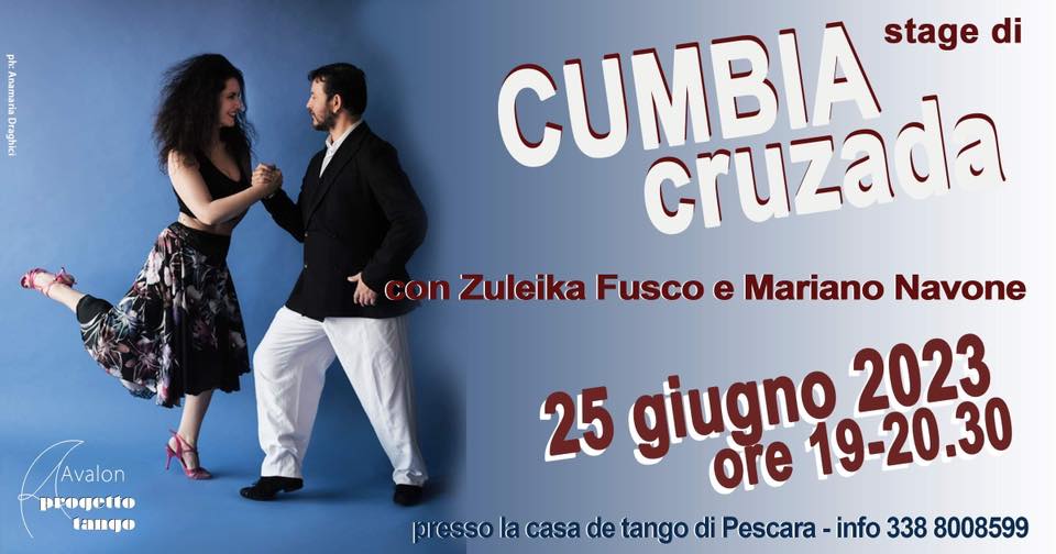 Stage di Cumbia Cruzada | 25 GIUGNO 2023 DALLE ORE 19:00 ALLE 20:30