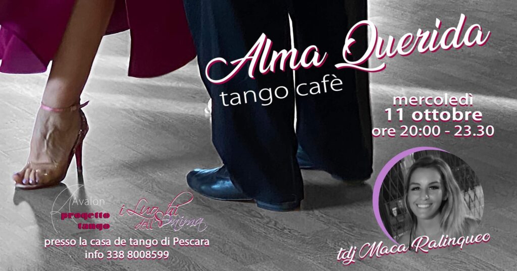 Alma Querida tango café | milonguita infrasettimanale |11 ottobre ore 20.00